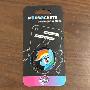 My Little Pony PopSockets Phone Grip & Stand - Blue and Orange Design